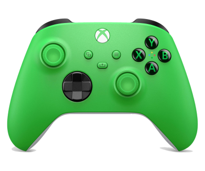 Akcesoria do konsol Microsoft Bezprzewodowy kontroler XBOX Zielone